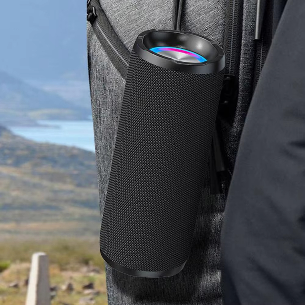 Outdoor Sports Waterproof Portable Subwoofer Bass Wireless Bluetoothes Boombox Speaker