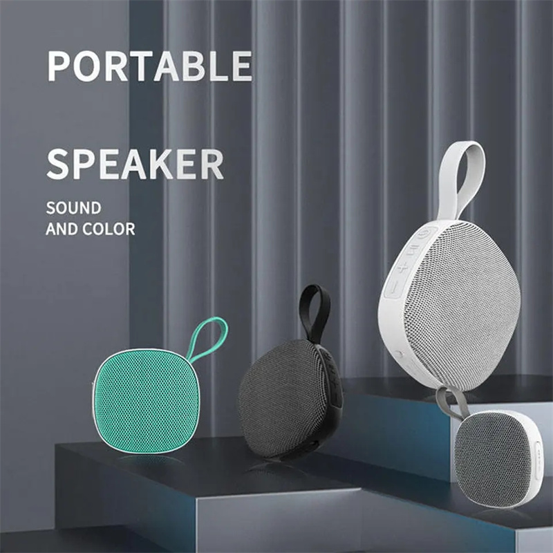Wireless Bluetooth Speaker Custom logo Waterproof Mini Smart Stereo Lightweight Card Magnetic Absorption Portable Speaker