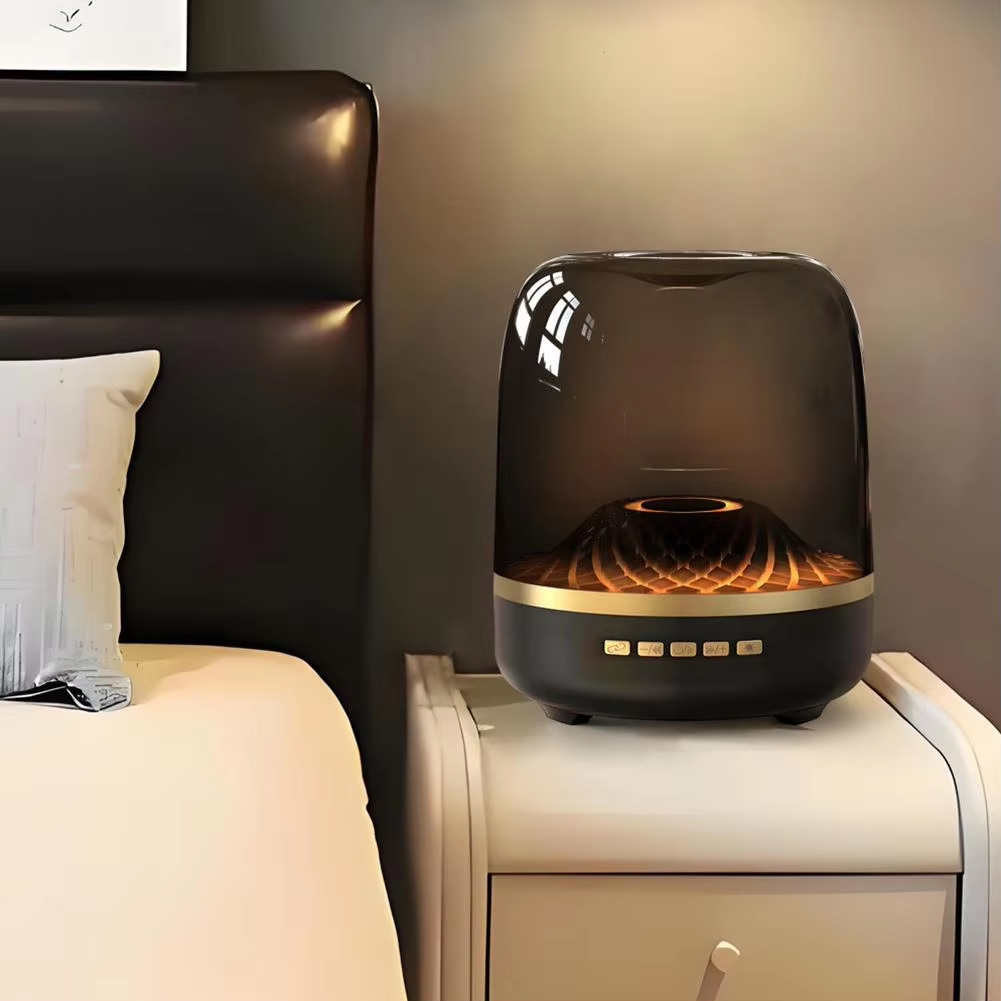 Supper BASS Wireless Bluetooth Speaker RGB Light Outdoor Sound Box Card-Inserting Voice Broadcast Mini Smart Speaker