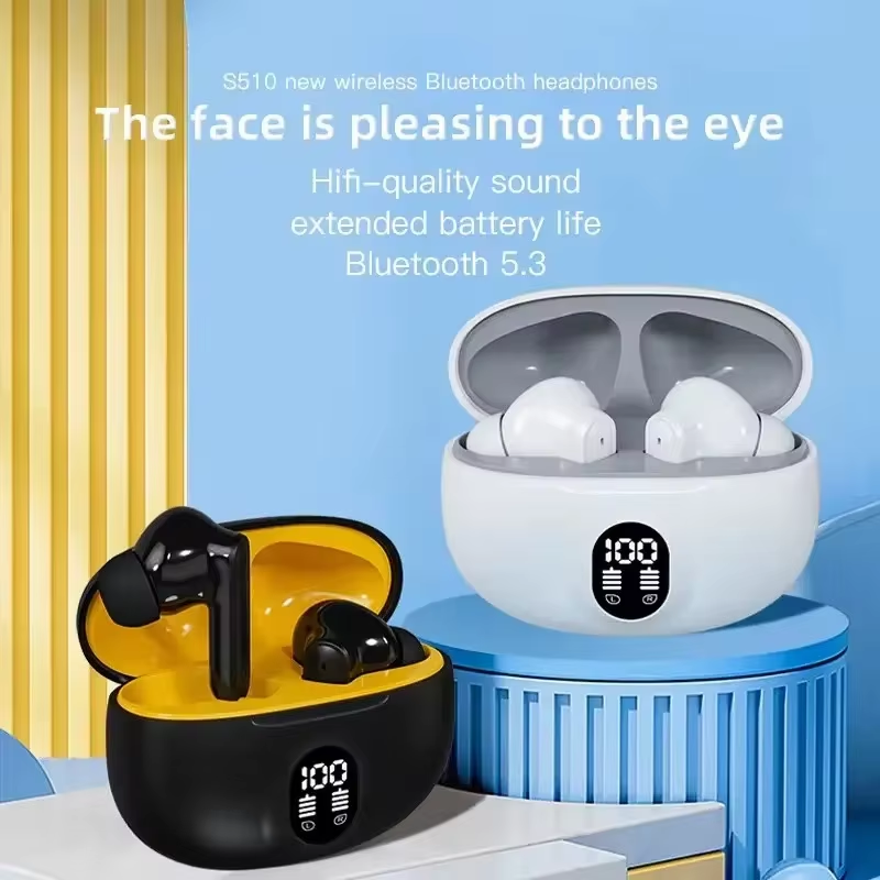 Gaming TWS Wireless Earphones 895B ANC ENC Noise Reduction Earbuds Dual Pairing TWS Earphones Unique Earphone Earbuds