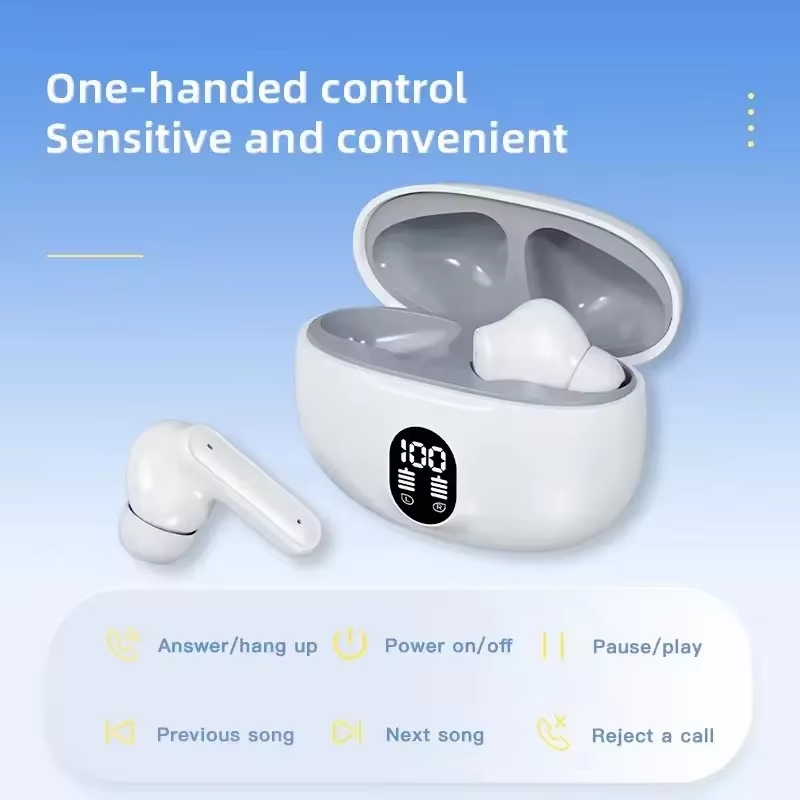 Gaming TWS Wireless Earphones 895B ANC ENC Noise Reduction Earbuds Dual Pairing TWS Earphones Unique Earphone Earbuds