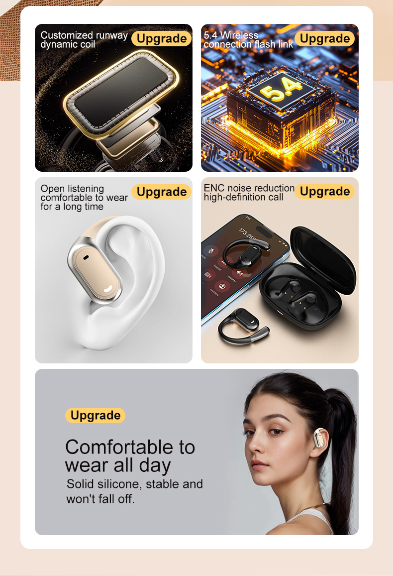 Padrise YW22 Active Noise Cancelling TWS Earbuds High Quality Wireless In-Ear Headphones with After-sales Service