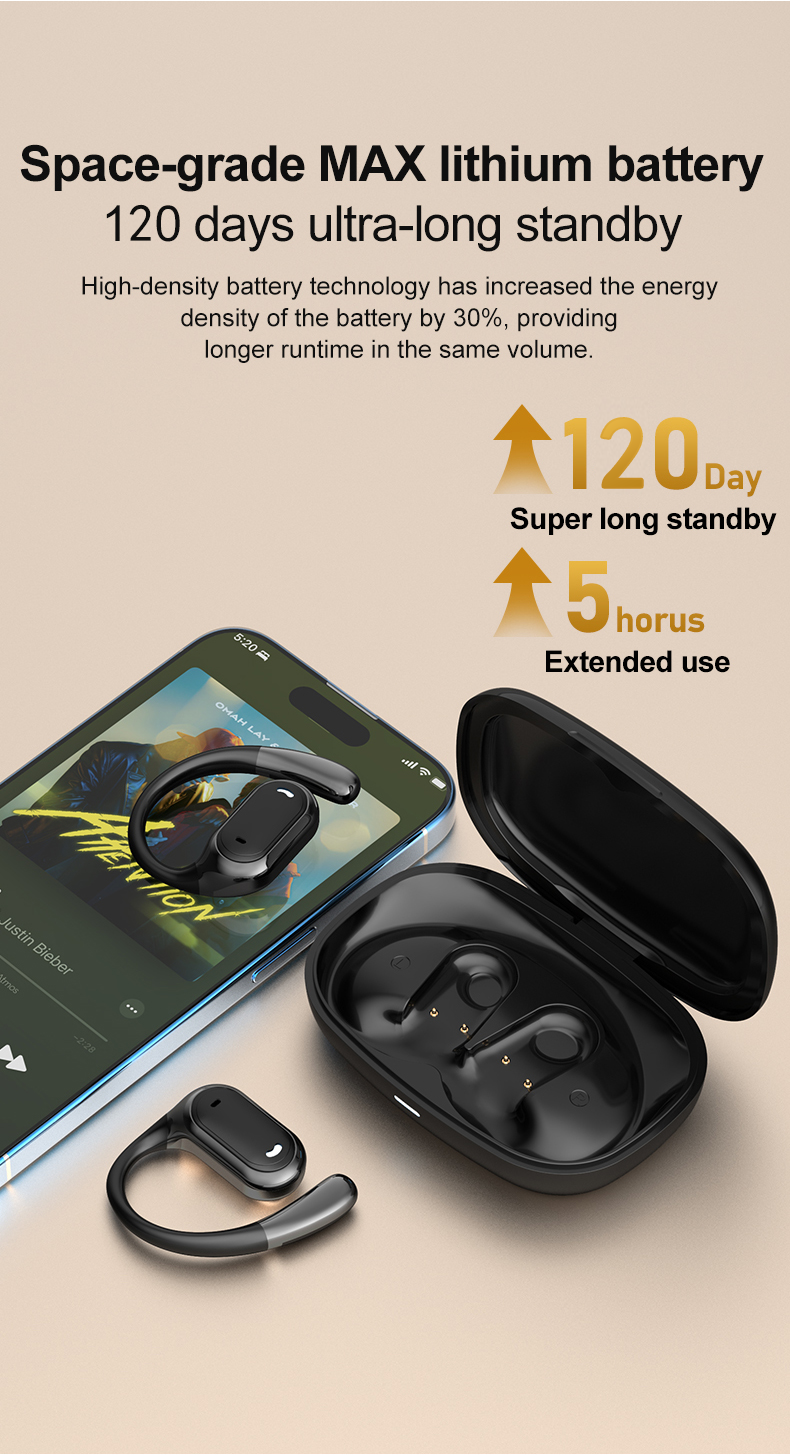 Padrise YW22 Active Noise Cancelling TWS Earbuds High Quality Wireless In-Ear Headphones with After-sales Service