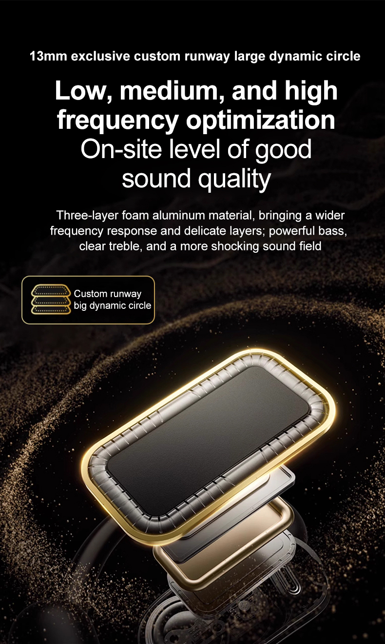 Padrise YW22 Active Noise Cancelling TWS Earbuds High Quality Wireless In-Ear Headphones with After-sales Service